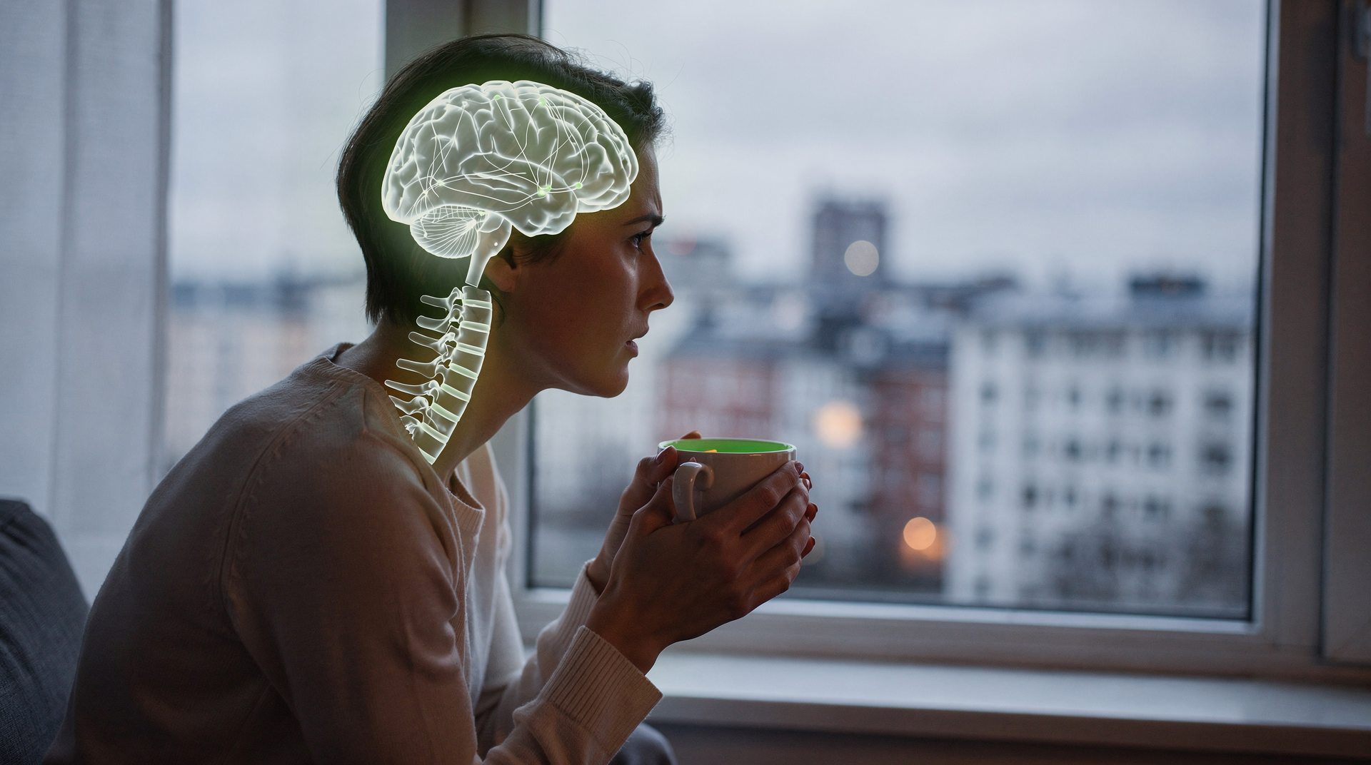 A person sitting on the floor surrounded by many arrows pointing in different directions, holding their head, symbolizing paralysis from an overwhelming number of choices.